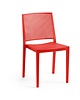 E.R.S. Stoel | Kunststof | Rood | In-/Outdoor | 450x540x830(h)mm 
