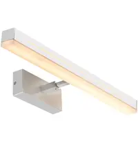 Nordlux Wandlamp | OTIS | Chroom | Incl. Lichtbron (Dimbaar) | 600x75(h)mm 