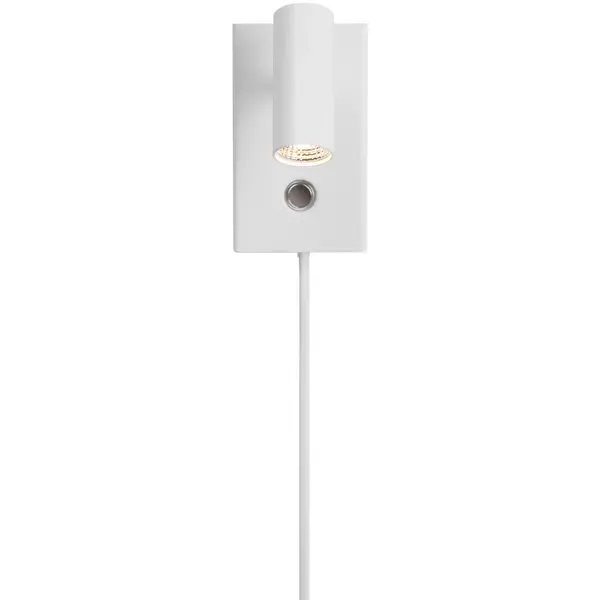 Wandlamp | OMARI | Wit | Incl. Lichtbron (Dimbaar) | Ø30x120(h)mm