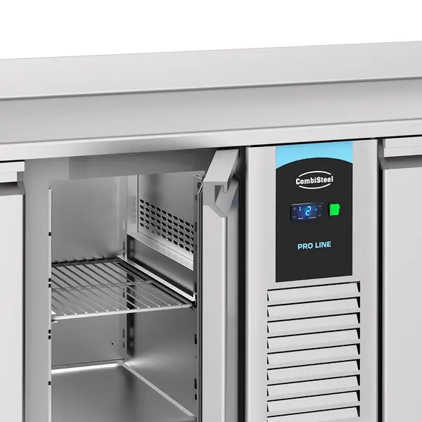 Koelwerkbank | ENERGY LINE | Energiezuinig | 632L | 4 Deuren (1/1 GN) | -2°C/+8°C | Geforceerd | Achteropstand | 2270x700x850/950(h)mm