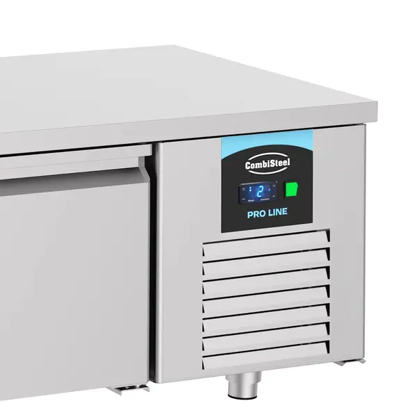 Koelwerkbank | PRO LINE | Laag Model | 360L | 4 Deuren (1/1 GN) | -2°C/+8°C | Geforceerd | 2130x700x600(h)mm