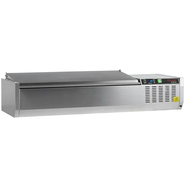 Opzetkoelvitrine | G-Line | 5x 1/4 GN | +2°C/+8°C | 1200x335x289(h)mm
