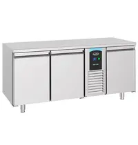 CombiSteel Vrieswerkbank | ENERGY LINE | 474L | 3 Deuren (1/1 GN) | -10°C/-22°C | Geforceerd | 1785x700x850(h)mm