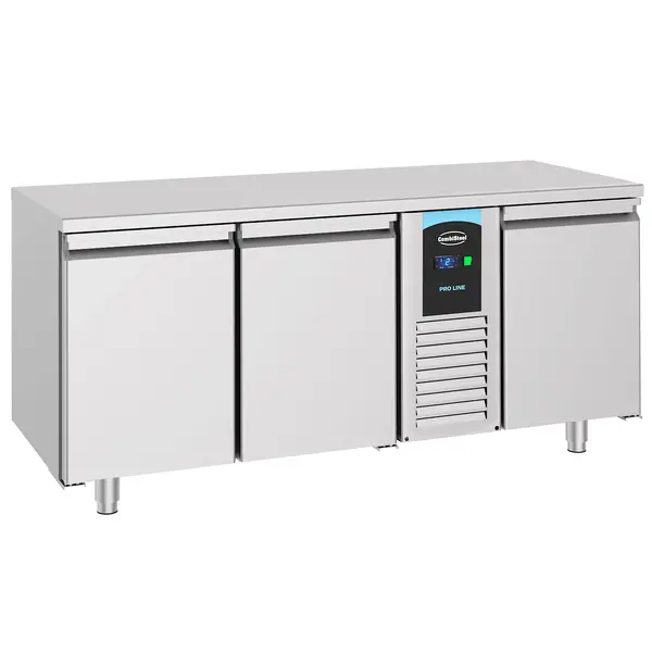 Vrieswerkbank | ENERGY LINE | 474L | 3 Deuren (1/1 GN) | -10°C/-22°C | Geforceerd | 1785x700x850(h)mm