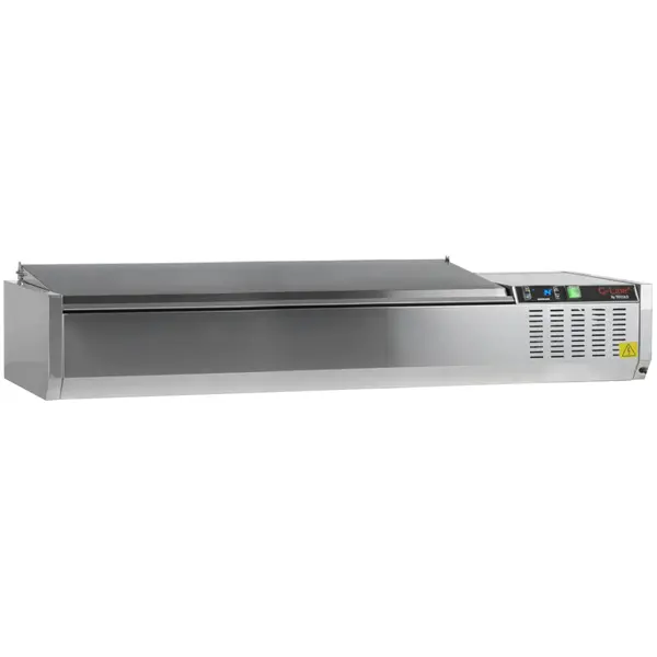 Opzetkoelvitrine | G-Line | 7x 1/4 GN | +2°C/+8°C | 1500x335x289(h)mm