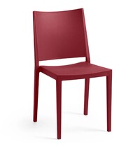 E.R.S. Stoel | Kunststof | Rood | In-/Outdoor | 450x540x830(h)mm