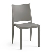 E.R.S. Stoel | Kunststof | Grijs | In-/Outdoor | 450x540x830(h)mm
