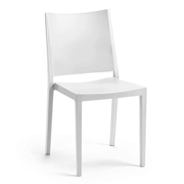 Stoel | Kunststof | Wit | In-/Outdoor | 450x540x830(h)mm