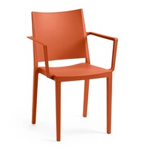 E.R.S. Stoel | Kunststof | Oranje | In-/Outdoor | 570x540x830(h)mm