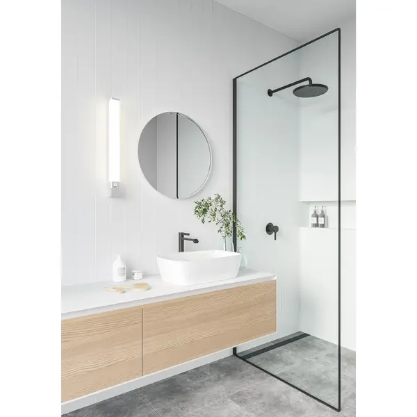 Wandlamp | SJAVER | Wit | Incl. Lichtbron (Dimbaar) | 665x57x75(h)mm