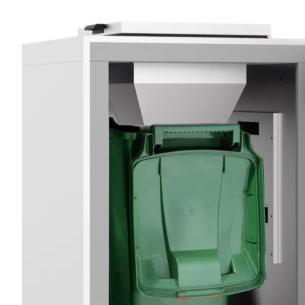 Afvalbakkoeler | Enkel (1x 240L-Container) | Incl. Koelunit | +2°C/+8°C | 0.25kW (230V) | 1090x980x1280(h)mm