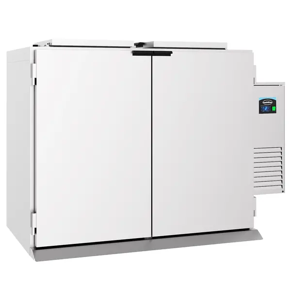 Afvalbakkoeler | Dubbel (2x 240L-Container) | Incl. Koelunit | +2°C/+8°C | 0.35kW (230V) | 1740x980x1280(h)mm