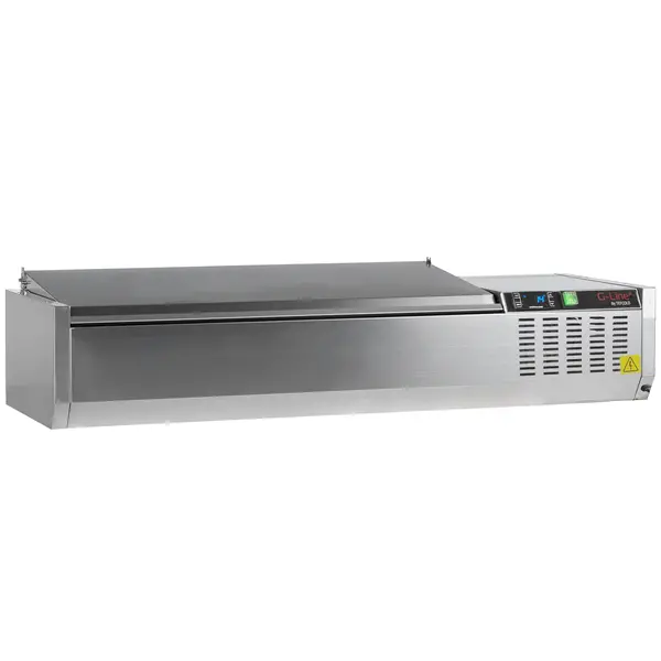 Opzetkoelvitrine | G-Line | 4x 1/3 GN | +2°C/+8°C | 1200x395x289(h)mm