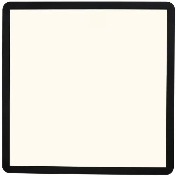 Plafondlamp | OJA | Zwart | Incl. Lichtbron (Dimbaar) | 294x294x23(h)mm