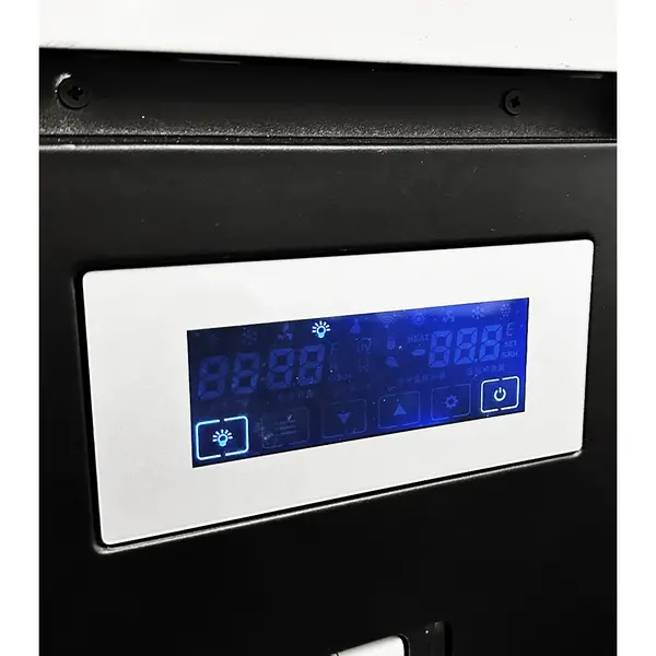 Schepijsvitrine | KOMODO | 189L | 6x 5L | -16°C/-18°C | Geforceerd | Touchscreen | Wielen | 910x880x1300(h)mm