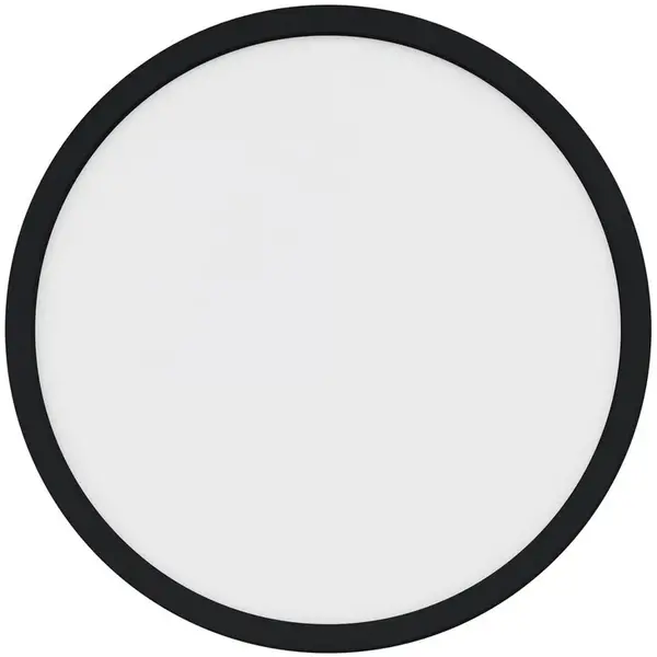 Plafondlamp | OJA | Zwart | Incl. Lichtbron (Dimbaar) | Ø244x23(h)mm
