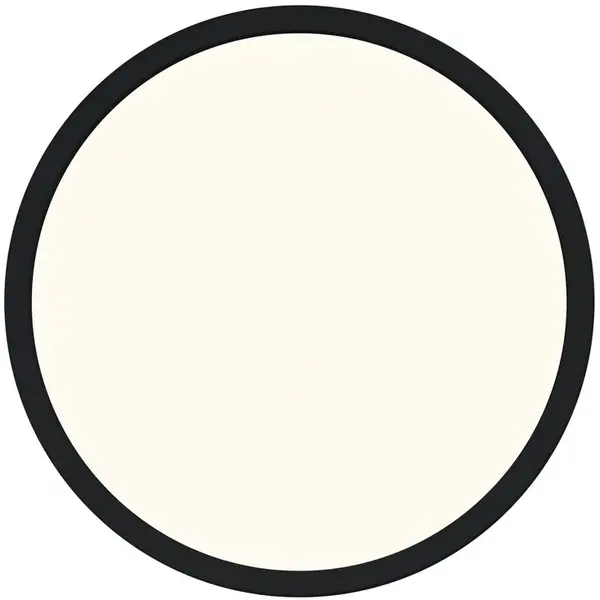 Plafondlamp | OJA | Zwart | Incl. Lichtbron (Dimbaar) | Ø244x23(h)mm