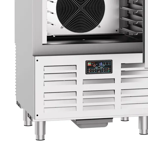 Blastschiller | PRO LINE | 10 Niveaus (1/1 GN) | Max. 30kg (Koelen) / 25kg (Vriezen) | 2.2kW (230V) | 800x750x1410(h)mm