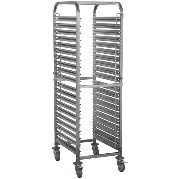 Regaalwagen | Tefcold RIC/RTC RANGE | RVS | 20 Etages (EN600x400) | Wielen (Geremd)