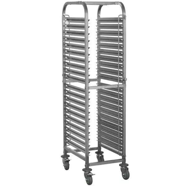 Regaalwagen | Tefcold RIC/RTC RANGE | RVS | 20 Etages (1/1 GN) | Wielen (Geremd)