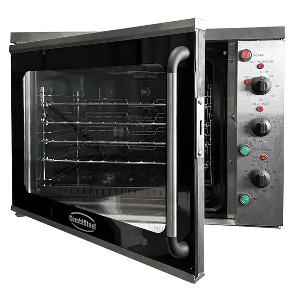 Cook&Hold-/Heteluchtoven | CUBE | 4 Niveaus (550x365) | Elektrisch | 50°C/250°C | 2.85kW (230V) | Cook&Hold + Grillfunctie  | 796x670x580(h)mm