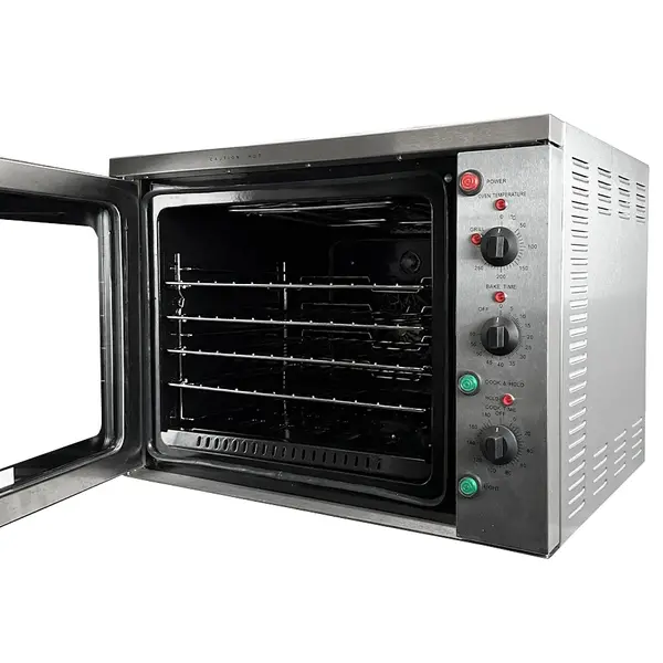 Cook&Hold-/Heteluchtoven | CUBE | 4 Niveaus (550x365) | Elektrisch | 50°C/250°C | 2.85kW (230V) | Cook&Hold + Grillfunctie  | 796x670x580(h)mm