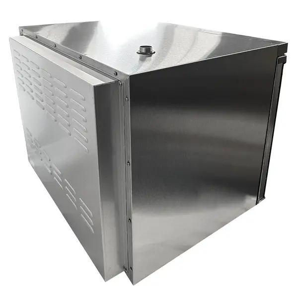 Cook&Hold-/Heteluchtoven | CUBE | 4 Niveaus (550x365) | Elektrisch | 50°C/250°C | 2.85kW (230V) | Cook&Hold + Grillfunctie  | 796x670x580(h)mm