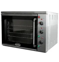 CombiSteel Cook&Hold-/Heteluchtoven | CUBE | 4 Niveaus (550x365) | Elektrisch | 50°C/250°C | 2.85kW (230V) | Cook&Hold + Grillfunctie  | 796x670x580(h)mm 