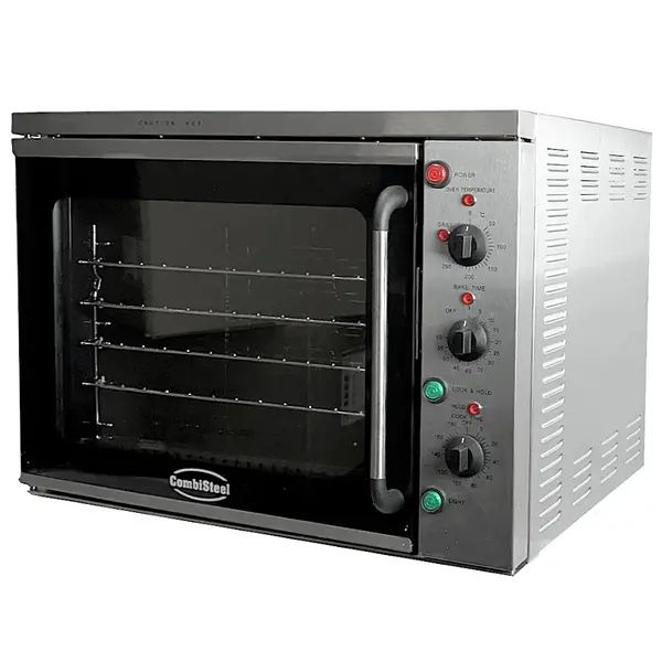 Cook&Hold-/Heteluchtoven | CUBE | 4 Niveaus (550x365) | Elektrisch | 50°C/250°C | 2.85kW (230V) | Cook&Hold + Grillfunctie  | 796x670x580(h)mm