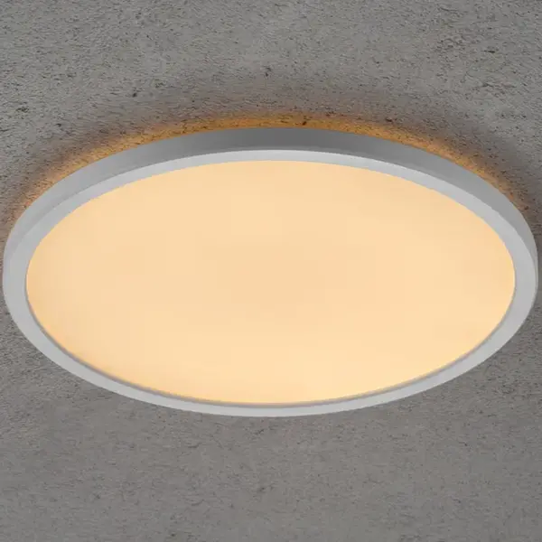 Plafondlamp | OJA | Wit | Incl. Lichtbron (Dimbaar) | Ø294x23(h)mm