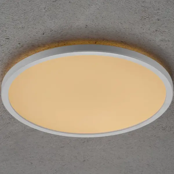 Plafondlamp | OJA | Wit | Incl. Lichtbron (Dimbaar) | Ø294x23(h)mm