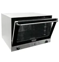 CombiSteel Heteluchtoven | CUBE | 4 Niveaus (EN600x400) | Elektrisch | 50°C/300°C | 6.4kW (400V) | Bevochtiging (Handmatig) | 834x765x572(h)mm 