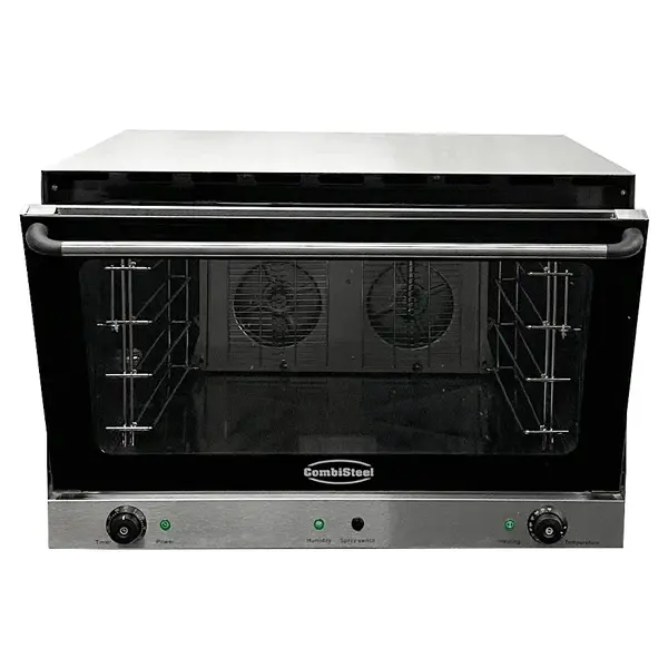 Heteluchtoven | CUBE | 4 Niveaus (EN600x400) | Elektrisch | 50°C/300°C | 6.4kW (400V) | Bevochtiging (Handmatig) | 834x765x572(h)mm