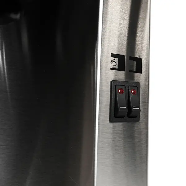 Koffiezetapparaat | RVS | Enkel | 1.8L | Warmhoudfunctie | Incl. Glazen Kan | 2.02kW (230V) | 205x405x455(h)mm