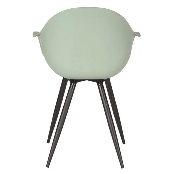 Stoel | Kunststof/Metaal | Forest | Zwarte Poten | In-/Outdoor | 580x540x850(h)mm