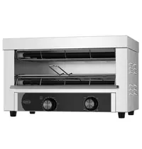 CombiSteel Salamander Toaster | 1 Niveau | Elektrisch | 2.1kW (230V) | Timer | 440x280x275(h)mm 