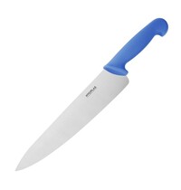 Hygiplas Koksmes | RVS | Blauw (Vis) | Lengte 380mm