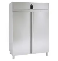 Coreco Koelkast | 1404L (2/1 GN) | RVS | -2°C/+8°C | Geforceerd | Draaideuren | Temperatuur-/Deuralarm | 1395x860x2110/2175(h)mm 