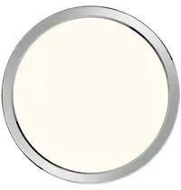 Nordlux Plafondlamp | OJA | Chroom | Incl. Lichtbron (Dimbaar) | Ø244x25(h)mm