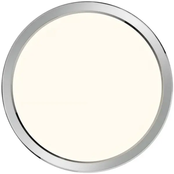 Plafondlamp | OJA | Chroom | Incl. Lichtbron (Dimbaar) | Ø244x25(h)mm
