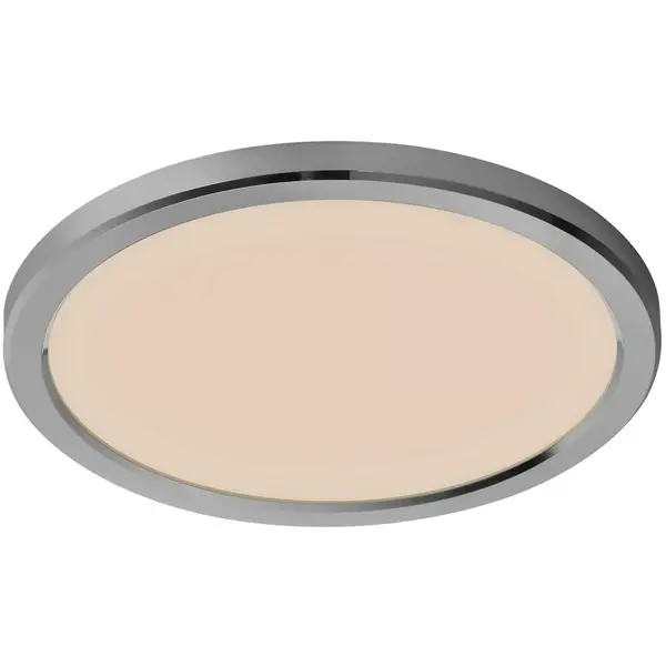 Plafondlamp | OJA | Chroom | Incl. Lichtbron (Dimbaar) | Ø244x25(h)mm