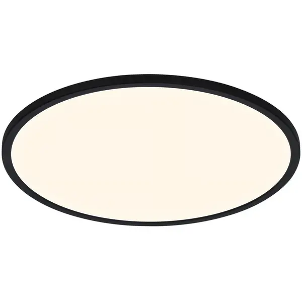 Plafondlamp | OJA | Zwart | Incl. Lichtbron (Dimbaar) | Ø424x23(h)mm
