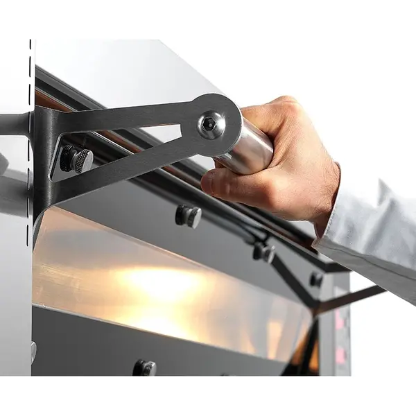 Pizzaoven | GIORGIONE | Gas | 4x Ø35cm | ≤450°C | 15kW/0.15kW (230V) | Stapelbaar | 1230x1120x810(h)mm