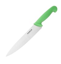Hygiplas Koksmes | RVS | Groen (Groente & Fruit) | Lengte 345mm