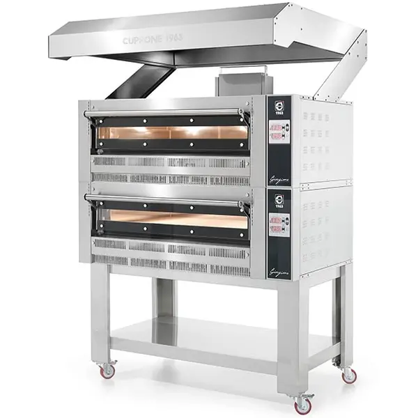 Onderstel | RVS | Dubbele Pizzaoven Cuppone GR435/1D | 1210x860x700(h)mm