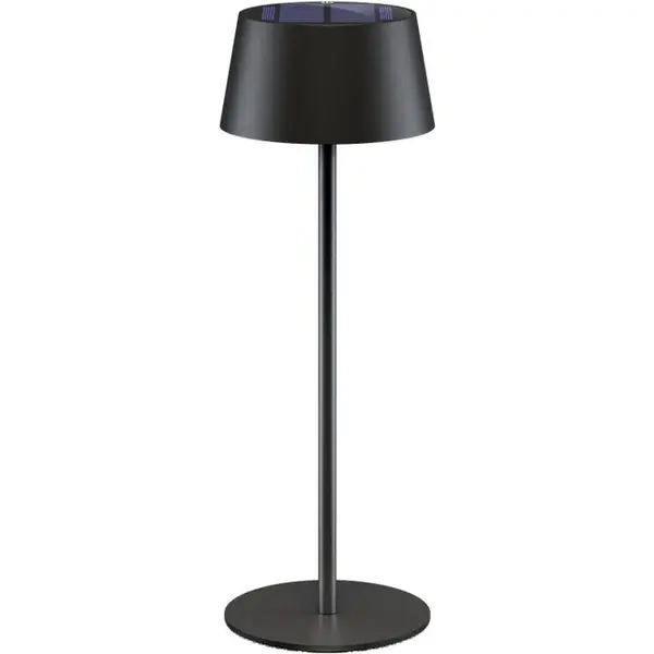 Tafellamp | Zwart | Incl. Lichtbron | Draadloos | Ø116x320(h)mm