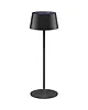 Goobay Tafellamp | Zwart | Incl. Lichtbron (Dimbaar) | Draadloos | Ø116x320(h)mm 