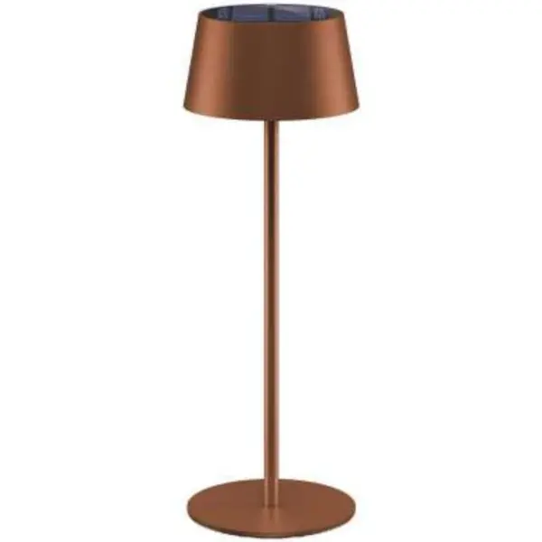 Tafellamp | Brons | Incl. Lichtbron | Draadloos | Ø116x320(h)mm