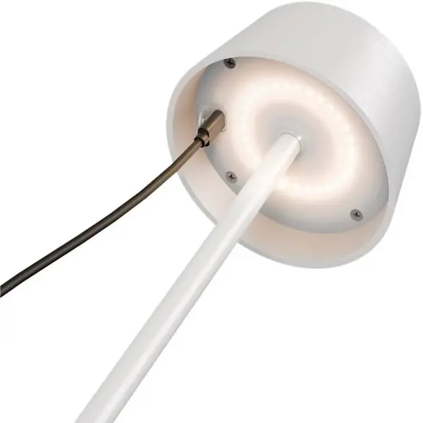 Tafellamp | Wit | Incl. Lichtbron (Dimbaar) | Draadloos | Ø116x320(h)mm