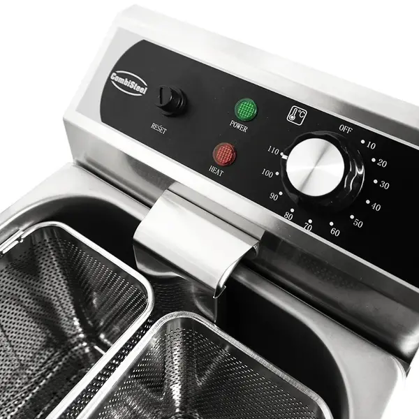 Pastakoker | Elektrisch | 8L | 30°C/110°C | 3.15kW (230V) | Aftapkraan | 266x470x269/364(h)mm